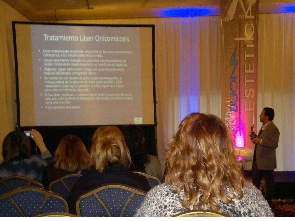 Disertacin 'Tratamiento Lser de los Hongos en las Uas, Onicomicosis' por el Dr. Prez Rivera